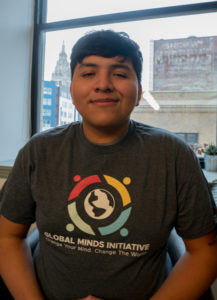 Photo of Jose Flores in global minds shirt